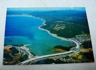 早期日本沖繩自動車道和名護灣 明信片