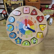 Watch​Wood​ Wooden Toys​ Block​Wood​