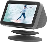 Sintron Smart Display Stand, for Echo Show 5 &amp; 8 Adjustable Magnetic Stand Mount Compatible for Echo Show 5 &amp; Echo Show 8 with 360 Degree Rotation Tilt Function and Anti-Slip Base (Black)