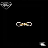 SMS DEEN Ribbon Ring, ±2.7GM - Gold 916 Emas - Cincin Riben (Sz: 12 - 2.75GM)