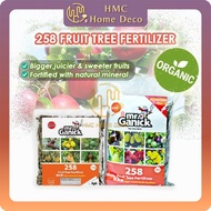 HMC [Ready Stock] BABA Mr Ganick 258 Fruit Trees Organic Fertilizer (>75% organic matter) Baja Buah 