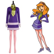Scooby-Doo Daphne Blake Cosplay Costume - Perfect for Halloween and Carnivals