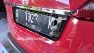 Cover plat nomor cembung honda hrv hr-v 2015 2016 2017 2018 2019 2020 2021
