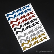 Pelekat Emblem Tangki 3D Motosikal N-MAX Logo Decals Applique Untuk Yamaha NMAX N MAX N-MAX 155 250 