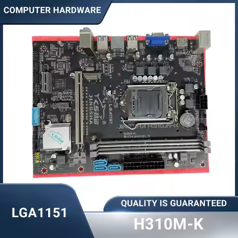 JINGSHA H310M-K Motherboard LGA 1151 Support Intel Core 6/7/8/9 Gen CPU DDR4 Memory 32GB SATA3 M.2 N