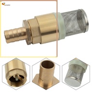 [H-Twilight❀ Non-return Valve Suction Strainer Foot Valve Hose Connection 19 25 mm 3/4in 1in❀