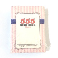 555 Notebook / Small Note Book