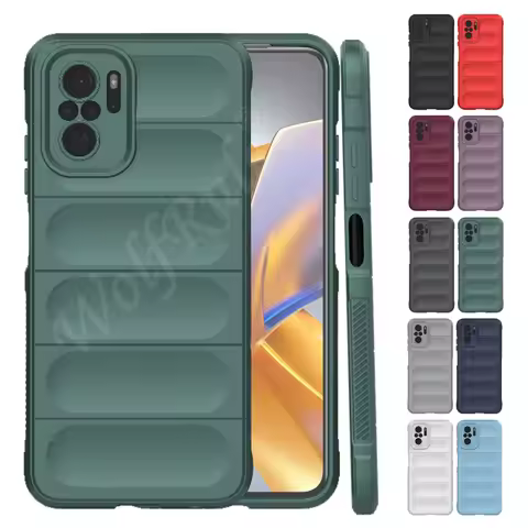 For Poco M5S Case Cover For Xiaomi Poco M5S Capas Multi Colour Phone Back Bumper Shockproof Soft TPU