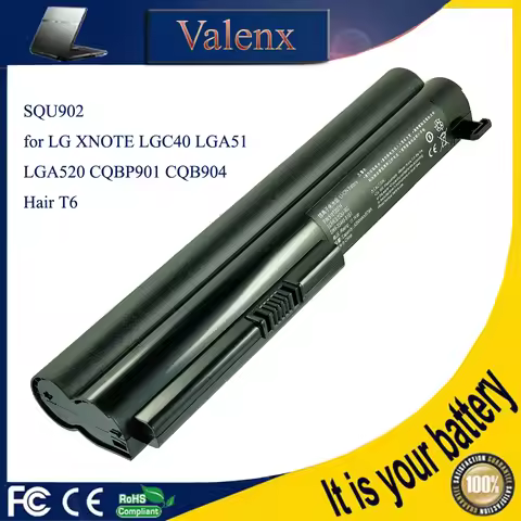 SQU-902 Battery SQU 902 for LG XNOTE LGC40 LGA51 LGA520 CQBP901 CQB904 SW9-3S4400-B1B1 SQB906 Hair T