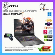 MSI Gaming Laptop - Premium Refurbished MSI Leopard GP75 Intel Core I7-9TH GTX 1660Ti 6G GDDR6