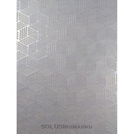 1 METER WHITE CUBIC Fiber Fence WHITE CUBIC Fence Cover Plastic/