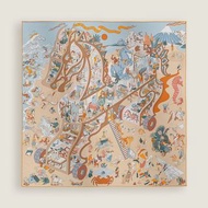 Hermes 馬術學院90x90絲巾