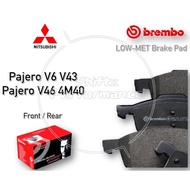Brembo Brake Pad - Mitsubishi Pajero V6 V43,V46 4M40