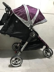 #龍年行大運 二手city mini baby jogger紫色 無餐盤 嬰兒推車 可新生兒(原價$13,000)