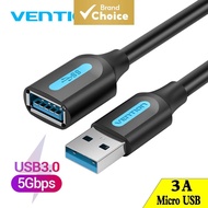 Vention USB Extension Cable 3.0 Male to Female USB 2.0 Cable Extender Data Cord for Laptop PC Smart 