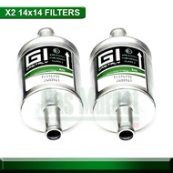 X2 GI Gas Filter 14x14 - กรองแก๊ส GI LPG/NGV ขนาด 14*14 มม 2 ชิ้น