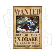 X Drake Wanted Poster (Supernova) - One Piece
