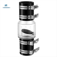 1-1/2inch CV-150 Sump Pump Check Valve, Spring Loaded Flapper for Backflow Prevention, Silent Check 