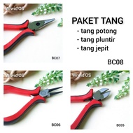 MERAH 1 SET OF RED ACCESSORY PLIERS BC08