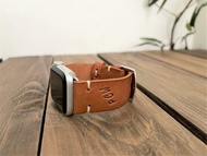 Apple Watch 皮革錶帶 // 真皮錶帶 // 蘋果錶帶 // 免費刻字