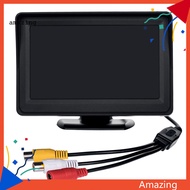 [AM] 43inch TFT LCD Digital Display Auto Car Rear View Backup Reverse Camera Monitor