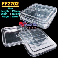 (36 Pcs) PS Plastic Container FF2702