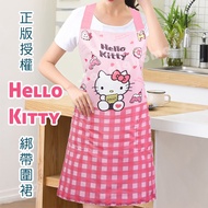 [Sonnighome] Sanrio Hello Kitty (Hello Kitty) Biscuit Apron/Work Skirt/Two Pocket Apron Apron for Wo