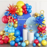 Birthday Arch Decoration Package Arch Balloon Happy Birthday Set Sonic Theme Character