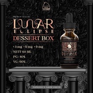 LUNAR ECLIPSE Dessert Box 3mg 60ml Liquid Vape Cake Caramel Keju Vapor JKT997