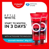 [Bundle of 2] Colgate Optic White O2 Oxygen Whitening Toothpaste 85g