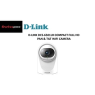 D-LINK DCS-6501LH COMPACT FULL HD PAN & TILT WIFI CAMERA