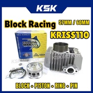 ESPADA RACING BLOCK KRISS110 KRISS1 KRISS2 57MM 60MM COMPLETE SET KRISS SPEC 57 60 BLOK KRISS