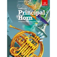 Principal Horn, Score, Part & CD 13 repertoire pieces and studies for Horn, Grades 6-8 ABRSM