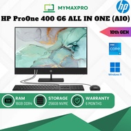 AIO HP ProOne 400 G6 24" Intel Core i5 (10th Gen) / 16GB RAM / 256GB NVME / Win 11 Pro (Refurbished)