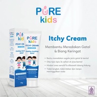 PURE Kids Itchy Cream 15g Novell - Children's Itch Relief Cream Children's Prickly Heat Relief Cream