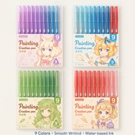 Acrylic Gel Pen Set Drawing Highlighter Student Painting Cute Aesthetic School Office Supplies