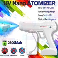 [Local Stock] Portable USB UV Sanitizer Spray Machine/800ml Disinfectant Spray Machine/Nano Spray Gun Wireless 消毒噴霧器