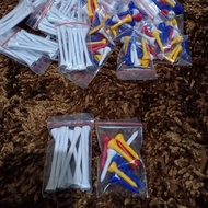 Golf tee 2 long and short cuffs