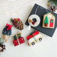 【聖誕節】聖誕裝飾小物 6件組