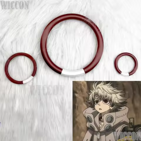 Magnetic Collar Rudo Surebrec Tamsy Caines Anime GACHIAKUTA Cosplay Brown Choker Bracelet Woman Man 