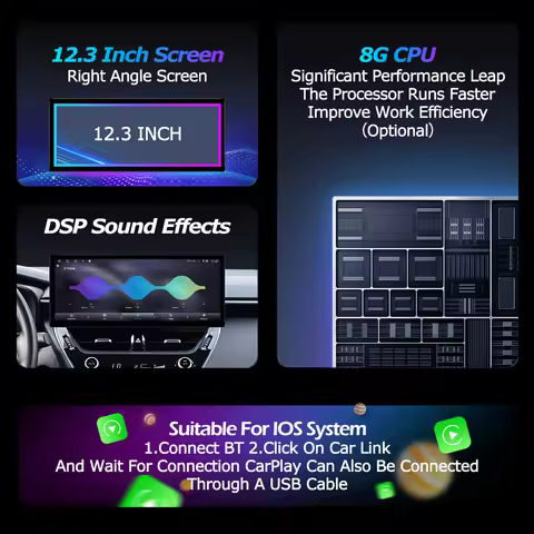 Android 15 Car Radio Player GPS Navigation Stereo 2400*900P For Honda Accord 2008 - 2012 WIFI Blueto