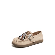 Staccato Womens Ballet Flat Court Shoes รองเท้าบัลเล่ต์ หัวกลม M7053