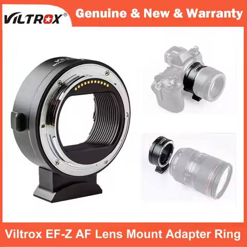 Viltrox EF-Z Auto Focus Lens Adapter for Canon EF and EF-S Lens to Nikon Z Cameras Z5 Z50 Z6 Z6II Z7