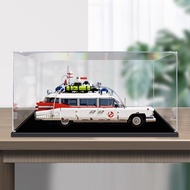 Transparent Acrylic Display Box For LEGO 10274 Ghostbusters Catch Ghost Cars Storage Case Dustproof 