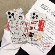 Cartoon Snoopy Case OPPO Reno 8 4G 7 6 4G 7Z 8Z 7 Pro 5G 6 Pro Plus 6Z 4Z 5 4 3 Pro SE 5 4 8 7 Lite 4f 5f 2Z 2f 2 Z R17 Pro R15 R11 R11S R9S Cute Case Charlie Lucy Snoopy Cover