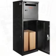 VEVOR Package Delivery Boxes For Outside 16.2x15.8x44 Galvanized Steel Package Delivery Box With Cod