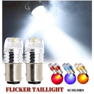 1156 1157 7443 LED Car Motorcycle Brake Light Bulb Tail Strobe Flash Flashing / Lampu Brek Kelip
