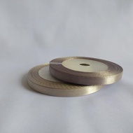 1/ 4 INCH 0.6 CM THICK SATIN RIBBON | 0.6 CM GREY SATIN RIBBON | QUALITY SATIN RIBBON | SATIN RIBBON