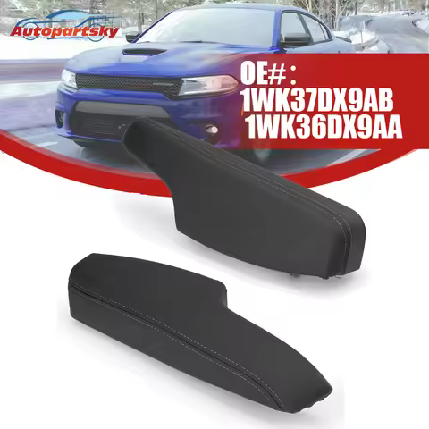 Car Interior Door Armrest Panel Front Left \ Right Side 1WK37DX9AB 1WK36DX9AA For Chrysler 300 Dodge