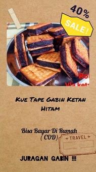 Kue Tape Gabin Ukuran Besar Ketan Hitam Roti Gabin Kue Tape Singkong Gabin Isi Tape Kue Gabin Tape C